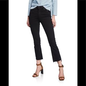MOTHER 
Insider Crop Step Fray Jeans, Not Guilty